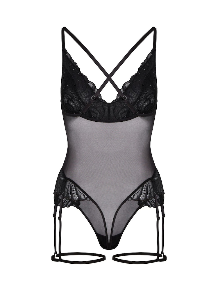 שחור - Hunkemoller Erica Body - תמונה 5 מתוך 5 שחור - Hunkemoller Erica Body - תמונה 5 מתוך 5