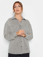 Long Tall Sally Black Stripe Shirt - Image 5 of 5