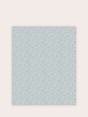 Laura Ashley Pale Seaspray Blue Sweet Alyssum 10M Wallpaper - Image 2 of 4