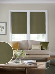 Laura Ashley Forest Swanson Made To Measure Roman Blinds - Image 1 of 7