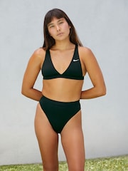Nike Black Swim High Waist Bikini Bottoms - Image 2 of 4