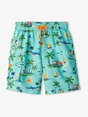 Hatley Tropical Sharks Swim Shorts - Image 1 of 6