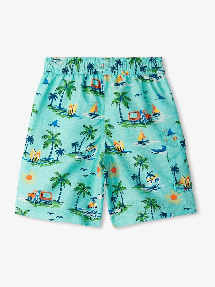 Hatley Tropical Sharks Swim Shorts - Image 2 of 6