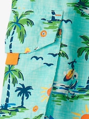 Hatley Tropical Sharks Swim Shorts - Image 3 of 6