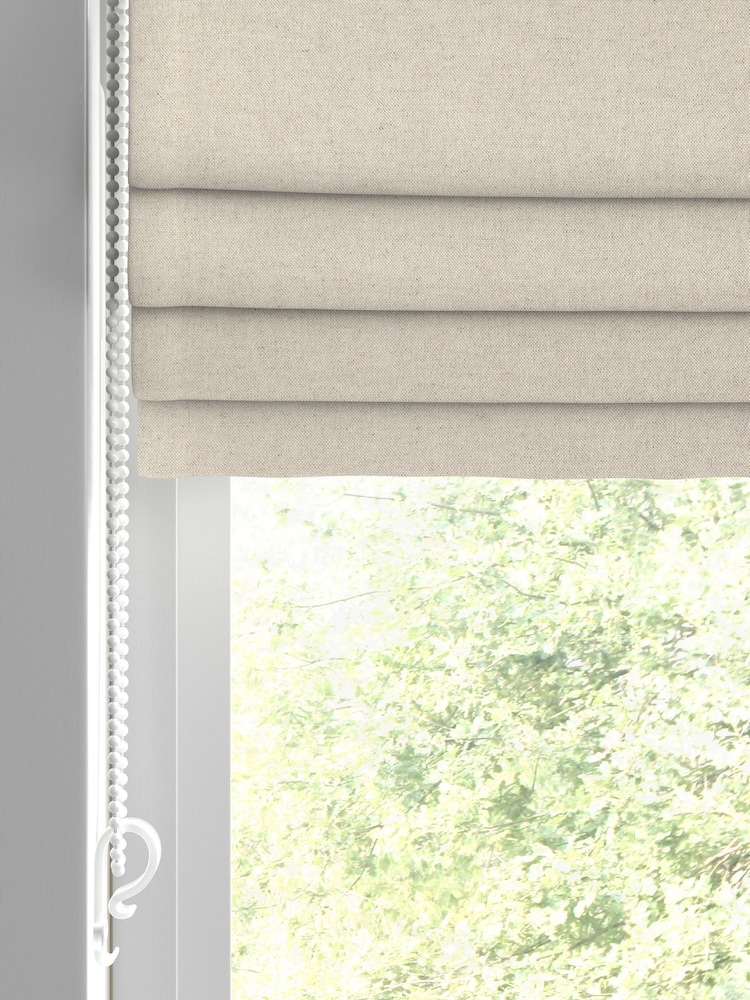 Laura Ashley Linen Brushed Cotton Made To Measure Roman Blinds - Image 2 of 7 Laura Ashley Linen Brushed Cotton Made To Measure Roman Blinds - Image 2 of 7