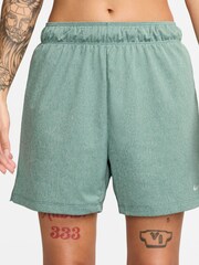 Nike Green Dri-FIT Attack Fitness Mid Rise 5" Unlined Shorts - Image 3 of 7