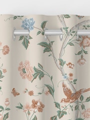 Laura Ashley Sage Apricot Summer Palace Made to Measure Curtains - Image 7 of 9