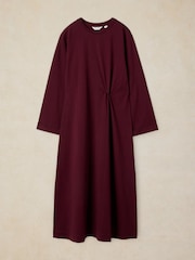 White Stuff Purple Gracie Twist Dress - Image 5 of 6