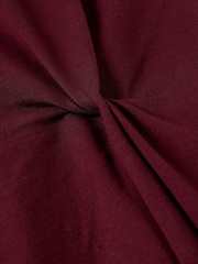 White Stuff Purple Gracie Twist Dress - Image 6 of 6