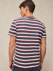 Blanc - T-shirt rayé White Stuff Abersoch - Image 2 sur 6