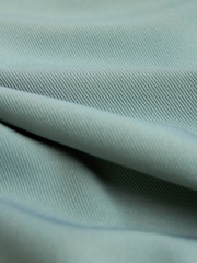 Enteneiblau - Elegante Cargohose mit Gürtel und weitem Bein​​​​​​​ - Bild 7 von 7