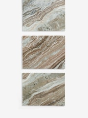 Natural Valencia Marble Mango Wood Large Sideboard - Image 8 of 8