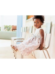 Monsoon Pink Baby Ianthe Dress - Image 1 of 3