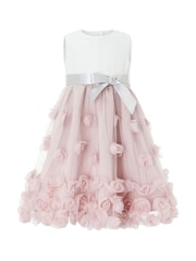 Monsoon Pink Baby Ianthe Dress - Image 2 of 3