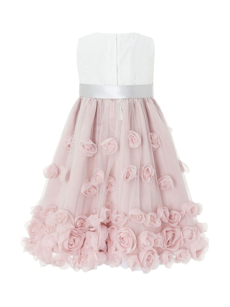 Monsoon Pink Baby Ianthe Dress - Image 3 of 3