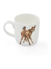 Royal Worceser Wrendale White Cow Mugs Set of 6 - Image 4 of 4