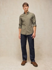 Verde - Camisa Oxford ajustada Bruton de White Stuff - Imagen 3 de 6