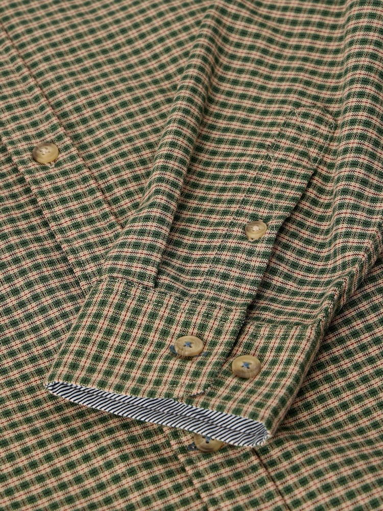 Verde - Camisa Oxford ajustada Bruton de White Stuff - Imagen 6 de 6