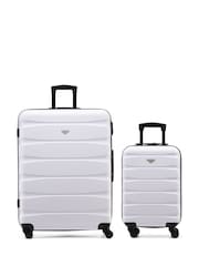 Set Of 2 Large Check-In & Small Carry-On Hardcase Travel Suitcase - Image 1 of 7