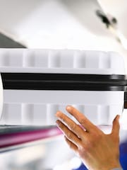 Set Of 2 Large Check-In & Small Carry-On Hardcase Travel Suitcase - Image 7 of 7