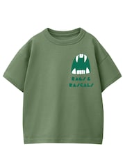 Rags & Rascals Green Monster Pocket T-Shirt - Image 1 of 3