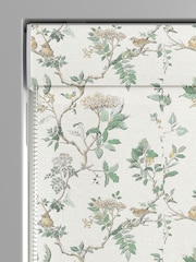 Laura Ashley Fern Green Elderwood Made to Measure 100% Cotton Roman Blinds - Image 3 of 6