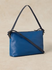 Azul - Bolso de piel White Stuff Fran Landscape - Imagen 3 de 5