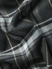 Pelēks - Charles Tyrwhitt rūtainais, birstēts flaneļa krekls - Attēls 6 no 6