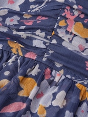 Abercrombie & Fitch Blue Floral Playsuit - Image 2 of 2