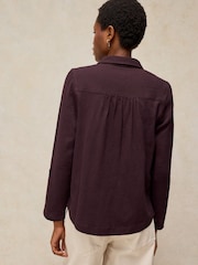 White Stuff Brown Annie Double Cloth Shirt - Image 2 of 6