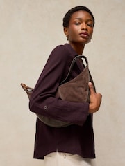 White Stuff Brown Annie Double Cloth Shirt - Image 3 of 6