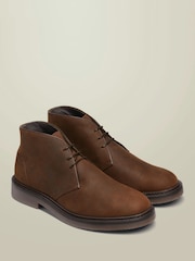 Charles Tyrwhitt Brown Suede Chukka Boots - Image 2 of 4