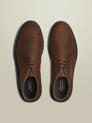 Charles Tyrwhitt Brown Suede Chukka Boots - Image 3 of 4