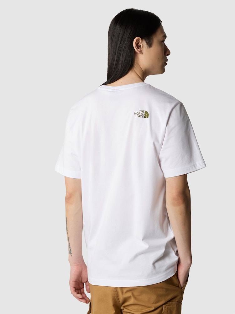 The North Face Mens Rust 2 kratek rokav; s kratkimi rokavi 100% Cotton majica - Slika 2 iz 3
