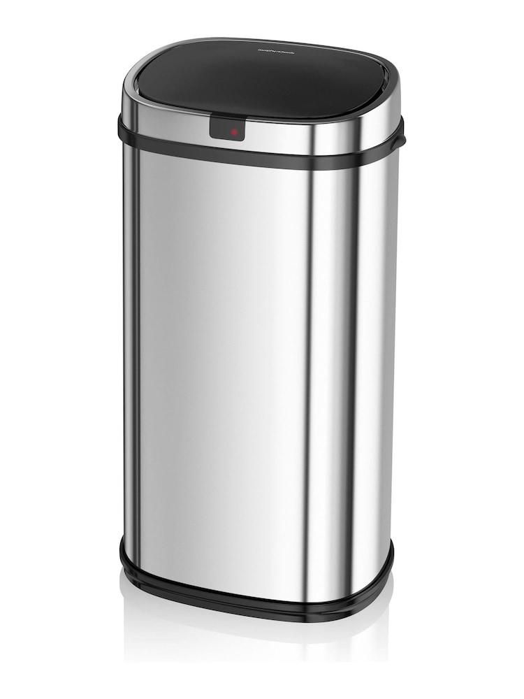 Morphy Richards Chrome 42L Square Sensor Bin - Image 2 of 3 Morphy Richards Chrome 42L Square Sensor Bin - Image 2 of 3