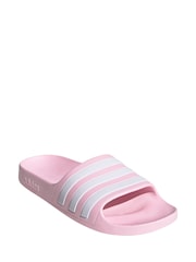 Rosa - Chanclas juveniles Adilette de Adidas - Imagen 3 de 10