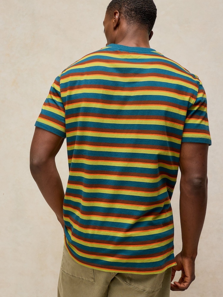 White Stuff Abersoch Stripe T-Shirt - Imagen 2 de 6
