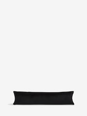 Black No Riff Raff Cut Velvet Draught Excluder - Image 3 of 4