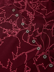 White Stuff Purple Reese Button Through Dress - Image 6 of 6
