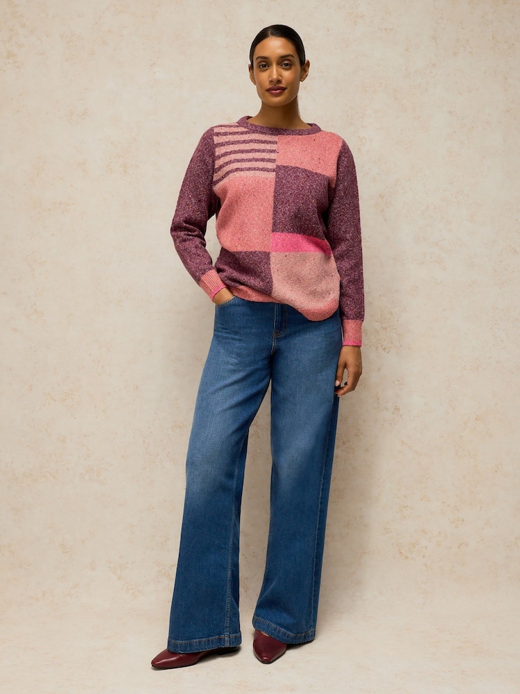 White Stuff Talia Colourblock Jumper - 6의 이미지 1