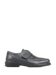 Pavers Ajustable Wide Fit Zapatos de cuero negro - Imagen 1 de 5