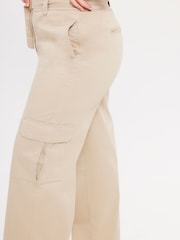 FW Bridge Dahlia Neutral Belted Cargo Trousers - Image 6 of 7