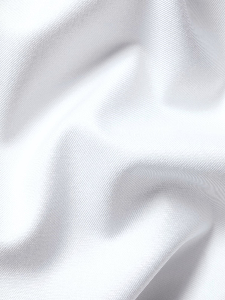 Charles Tyrwhitt White Non-Iron Twill Button-Down Slim Fit Shirt - Image 6 of 6 Charles Tyrwhitt White Non-Iron Twill Button-Down Slim Fit Shirt - Image 6 of 6
