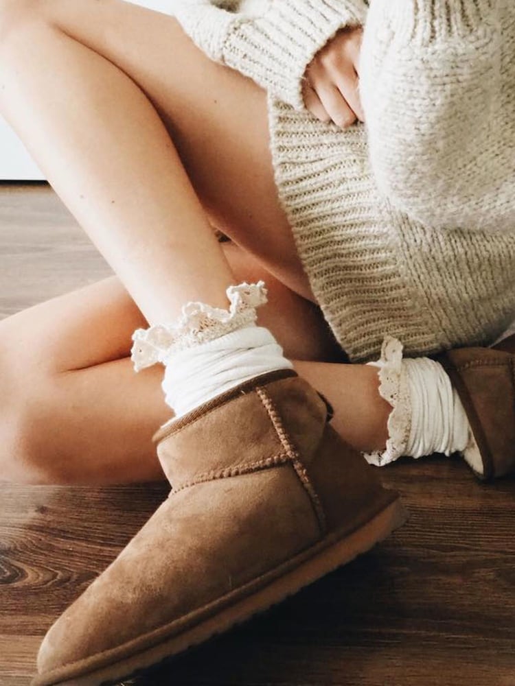 EMU Australia Brown Micro Australian Sheepskin Ankle Boot - Image 7 of 7