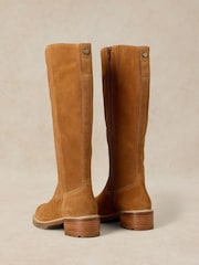White Stuff Brown Serena Suede Knee High Boots - Image 3 of 4