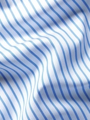 Charles Tyrwhitt Ice Blue Non-Iron Twill Button-Down Slim Fit Shirt - Image 5 of 6