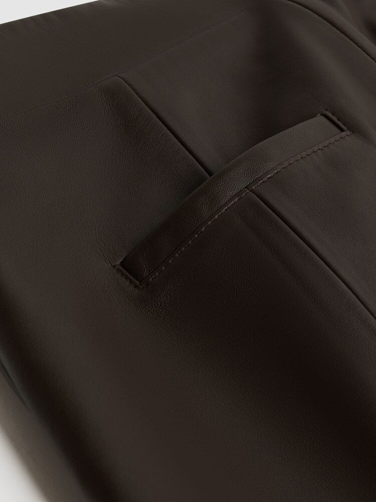 Florere Tapered Leather Trousers - Image 6 of 6 Florere Tapered Leather Trousers - Image 6 of 6