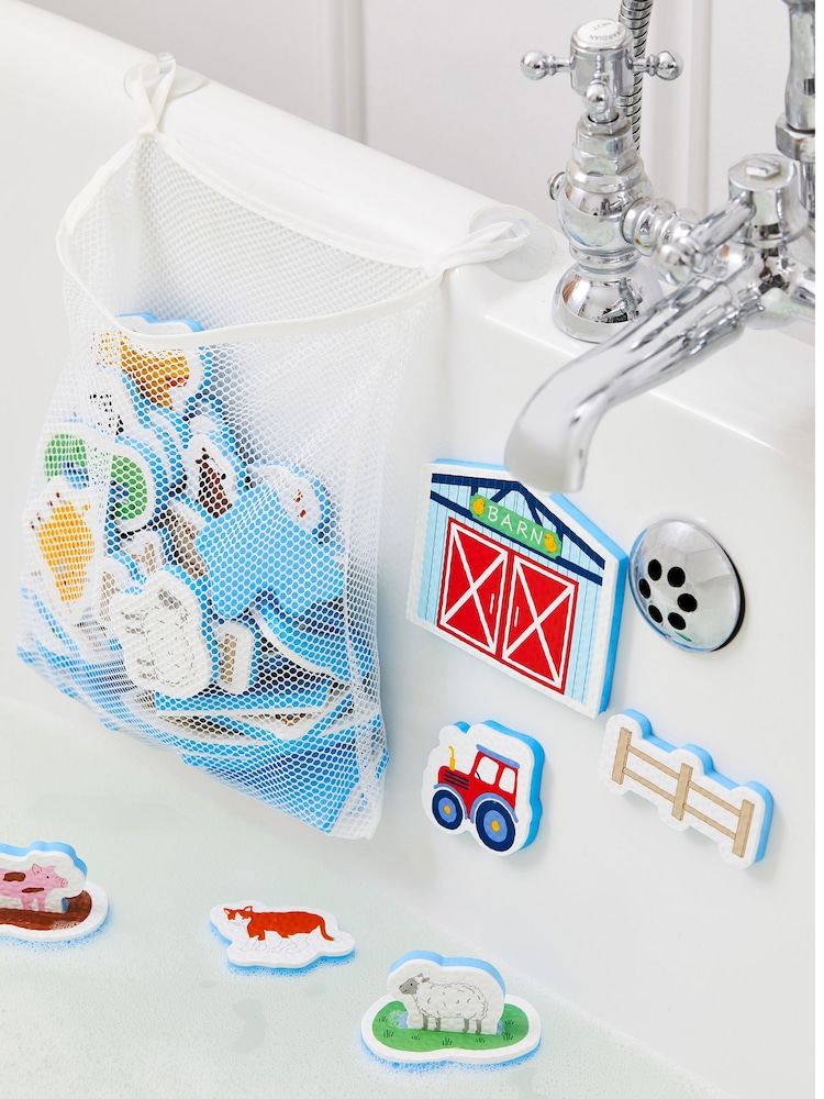 JoJo Maman Bébé Farm Foam Bath Shapes - Image 2 of 4