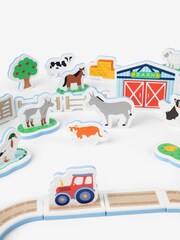 JoJo Maman Bébé Farm Foam Bath Shapes - Image 3 of 4