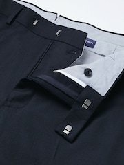 Charles Tyrwhitt Navy Blue Twill Slim Fit Italian Luxury Suit Trousers - Image 5 of 5